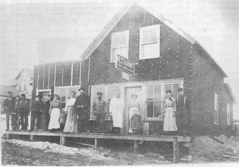 LUNDEEN STORE & CAFE, MARCELL MINNESOTA