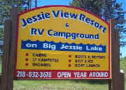 Jessie View Resort and RV Campground, Bowstring Minnesota