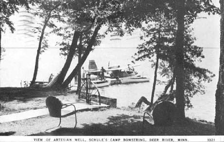 View of Lake Shore at Schule's Camp Bowstring.